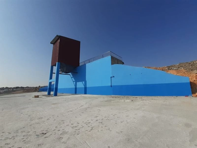 Silvan katı atık aktarma istasyonu tamamlandı, çöpler metan gazına dönüşüyor
