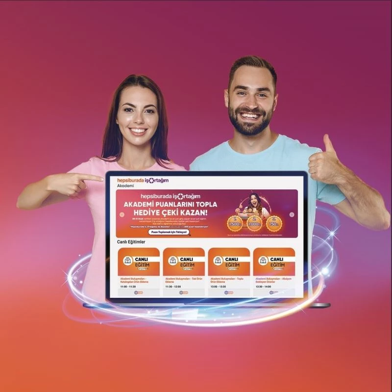 Hepsiburada İş Ortağım Akademi 190 bin iş ortağına eğitim verdi
