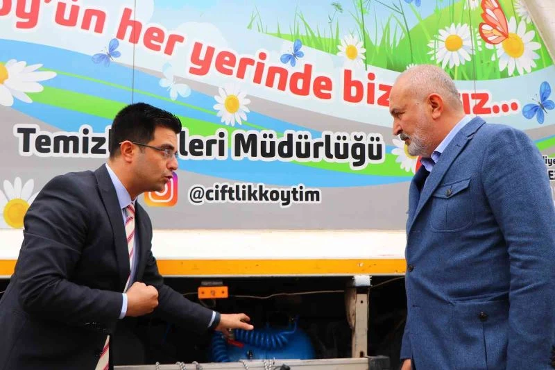 Çiftlikköy sokakları artık lavanta kokacak
