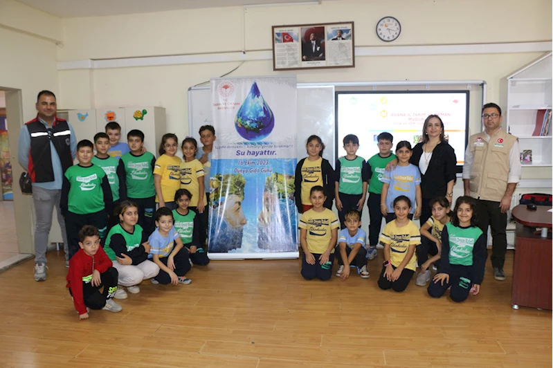 Yüreğir’de öğrencilere suyun önemi anlatıldı