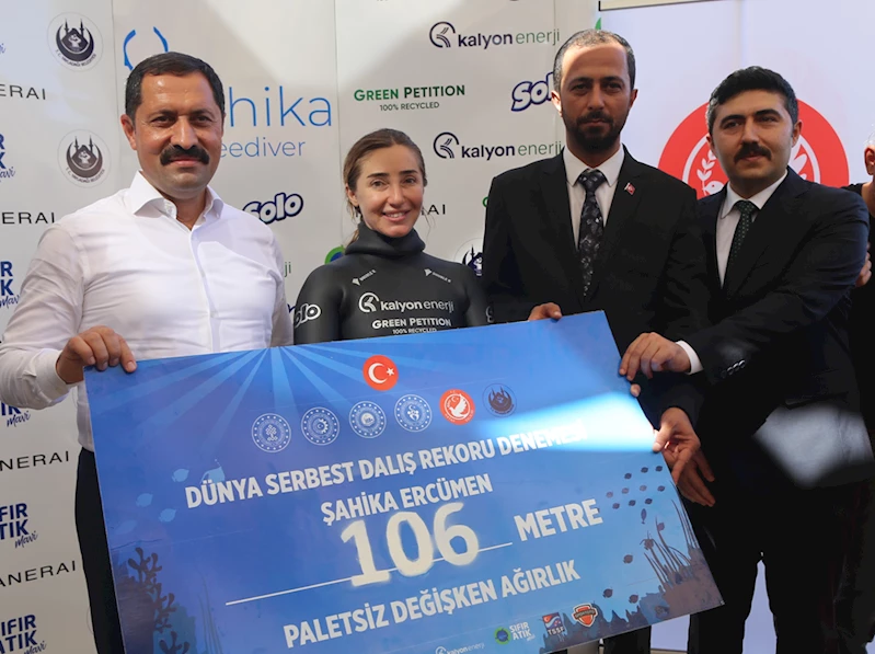 Milli sporcu Şahika Ercümen, kırdığı dünya rekoruyla ilgili konuştu: