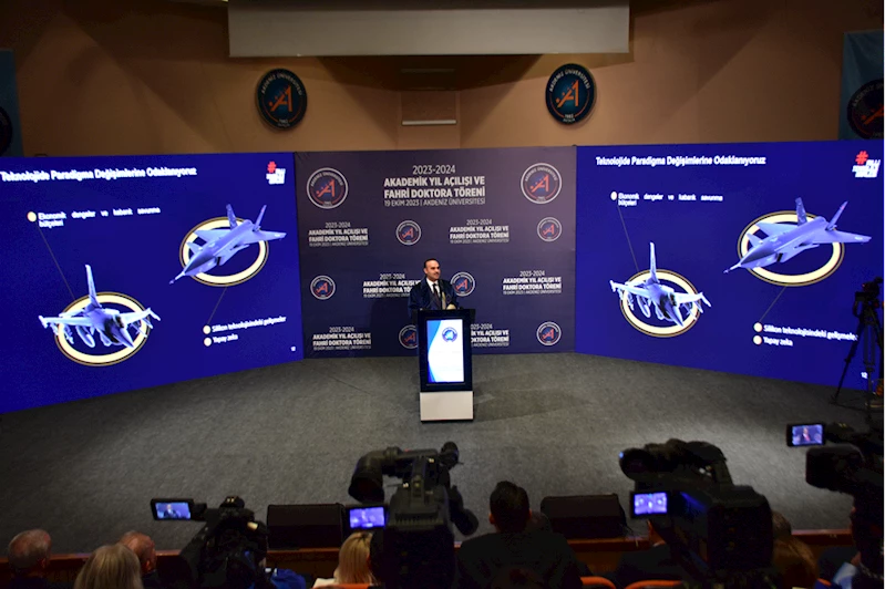 Bakan Kacır, Akdeniz Üniversitesi Akademik Yıl Açılış Töreni