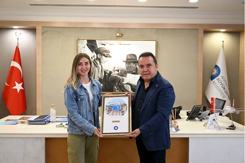 Milli sporcu Şahika Ercümen, Antalya