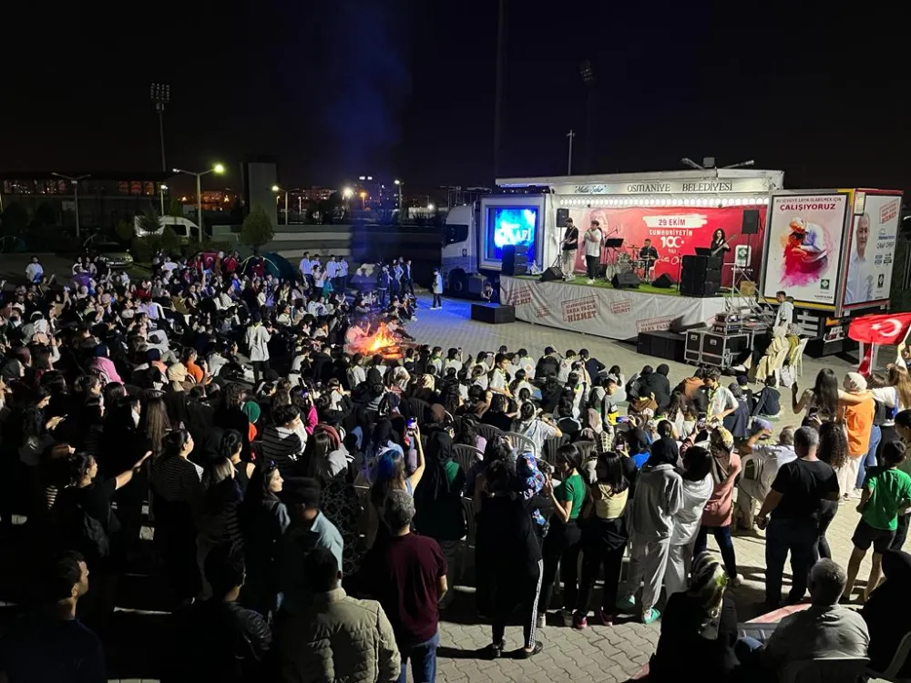 Osmaniye’de Cumhuriyet Kampı Tamamlandı