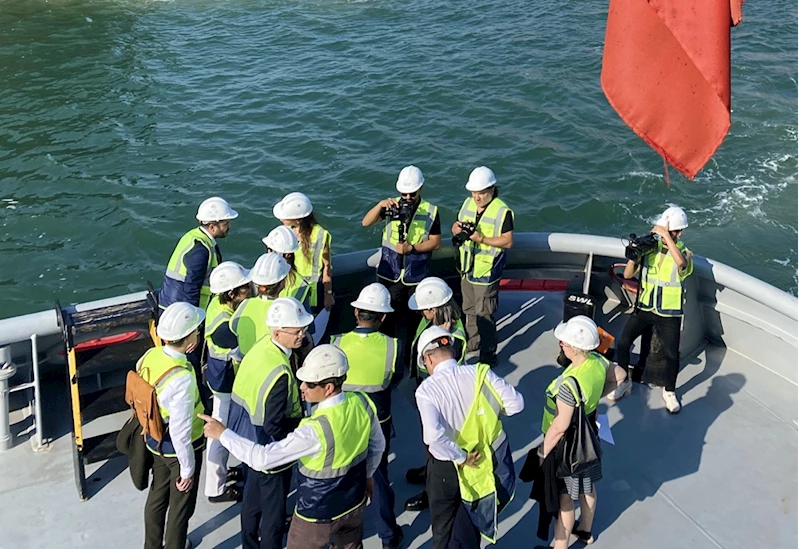 AB Türkiye Delegasyonu Başkanı Büyükelçi Meyer-Landrut, Mersin Limanı