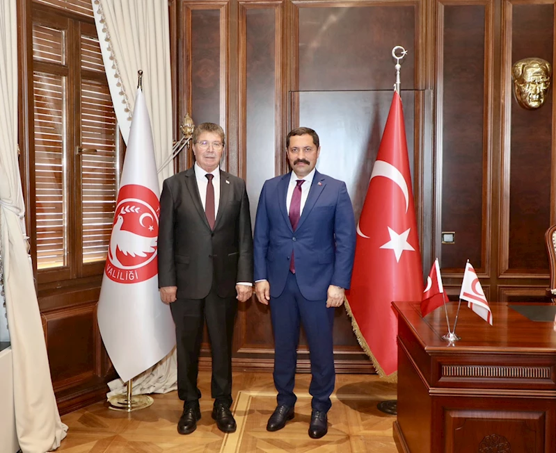 KKTC Başbakanı Üstel, Hatay Valisi Masatlı