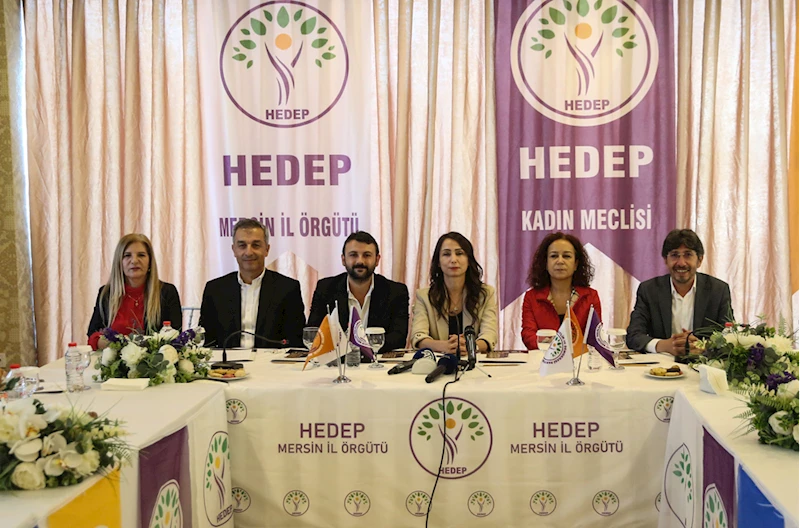 HEDEP Eş Genel Başkanı Oruç, Mersin