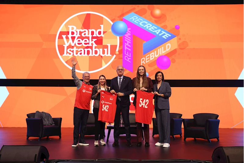 Vodafone, voleyboldaki yeni sponsorluğunu Brand Week Istanbul