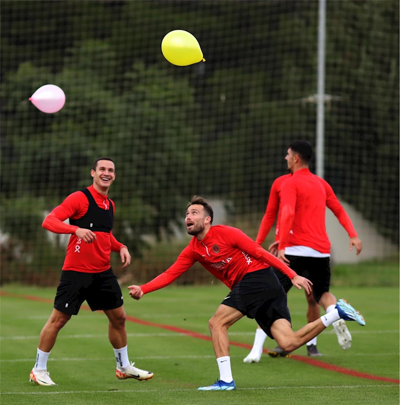 Antalyaspor, Kasımpaşa maçının hazırlıklarını sürdürdü 