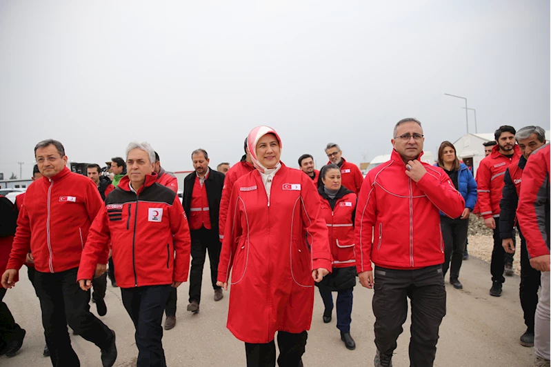 Türk Kızılay depremzedelere kış yardımı programını Hatay
