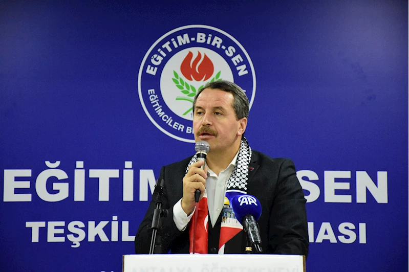 Memur-Sen ve Eğitim Bir-Sen Genel Başkanı Yalçın Antalya