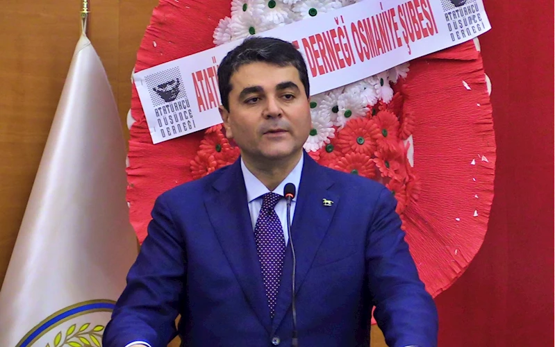 Demokrat Parti Genel Başkanı Uysal partisinin Osmaniye İl Kongresi