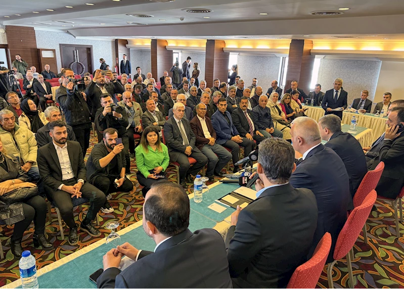 Kültür ve Turizm Bakanı Ersoy, muhtarlar toplantısında konuştu: