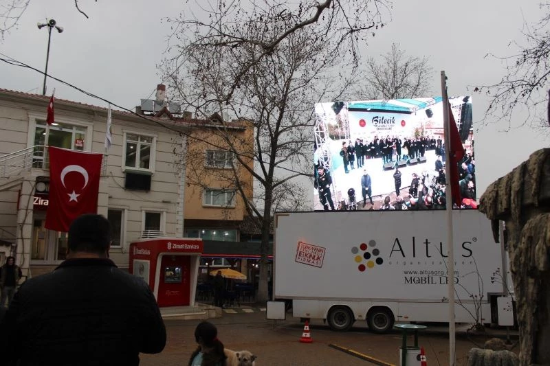 İnhisar doğalgaza kavuştu
