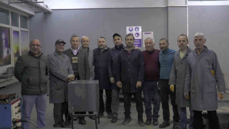 Meslek liselerinden ‘iç ısıtan’ yardım
