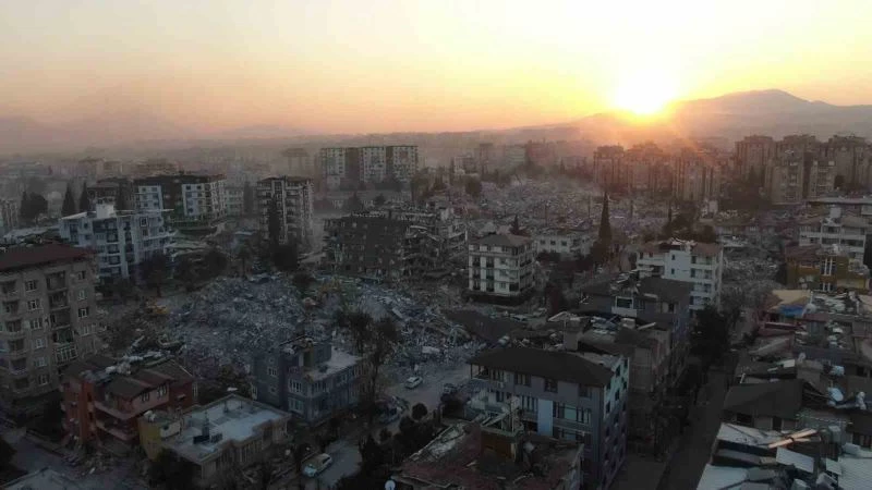 Depremin 10’uncu gününde Hatay’daki yıkım havadan görüntülendi
