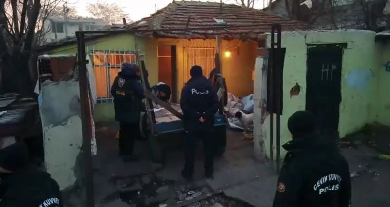 Tekirdağ’da 150 polisle şafak operasyonu: 6 gözaltı
