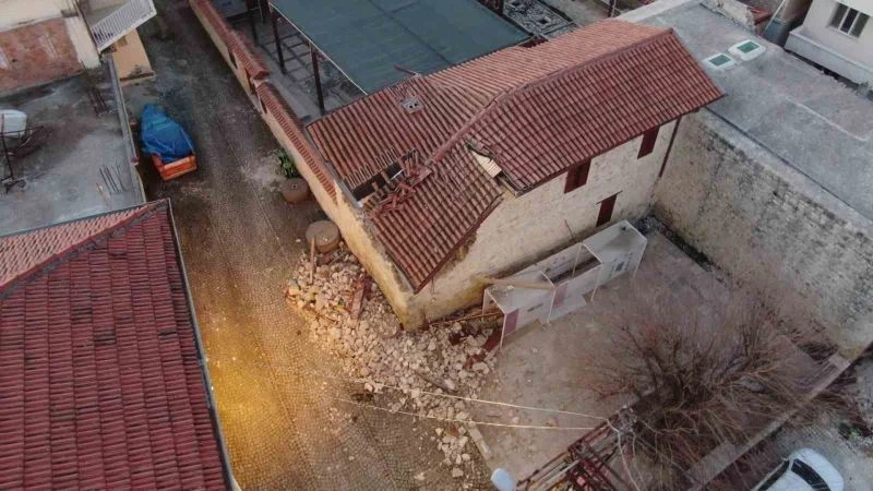 Hatay’da tarihi ‘Zeytin ve Zeytinyağı Müzesi’ depremde hasar aldı

