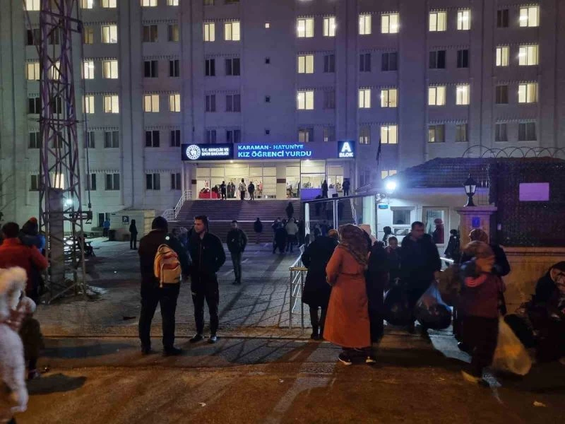 Hatay’da yaşanan deprem Karaman’da da hissedildi
