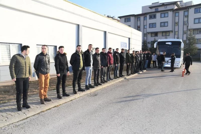 Çarşı ve mahalle bekçileri Malatya’ya uğurlandı
