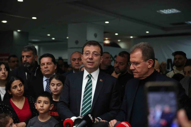 İBB Başkanı Ekrem İmamoğlu Mersin’de
