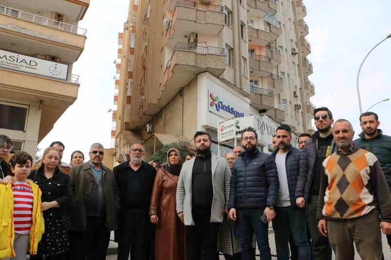 Diyarbakır’da vatandaş, binasındaki eşyanın tahliyesini istiyor
