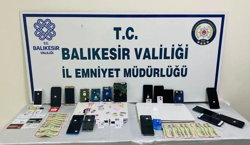 Erdek’te dolandırıcılık operasyonu: 5 tutuklama
