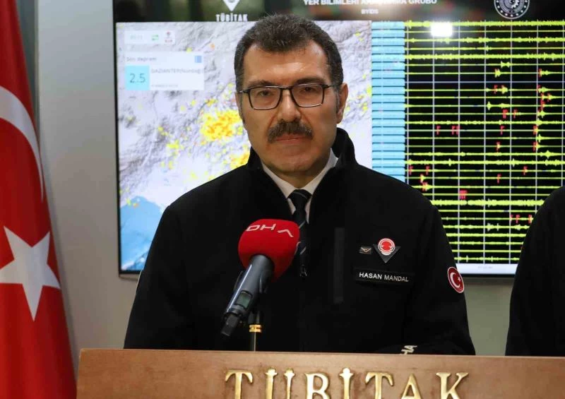 TÜBİTAK Başkanı Prof. Dr. Mandal: “Her 30 saniyede bir deprem görüyoruz bölgede”
