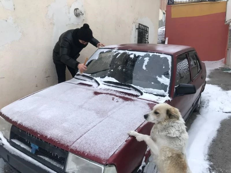 Bayburt buz kesti, Sibirya soğukları etkili oluyor
