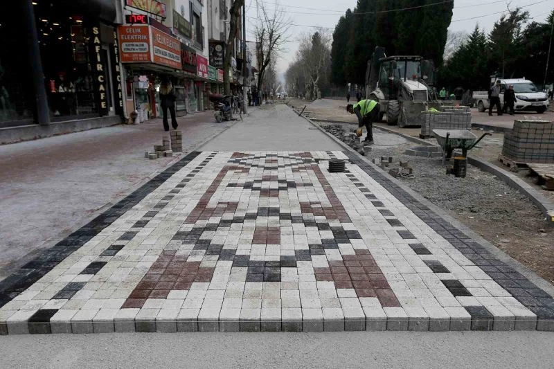 Şehrin sembolü Çark Caddesi’ne yepyeni bir yüz
