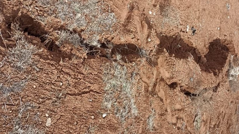 Kahramanmaraş’ta deprem devasa göçük oluşturdu
