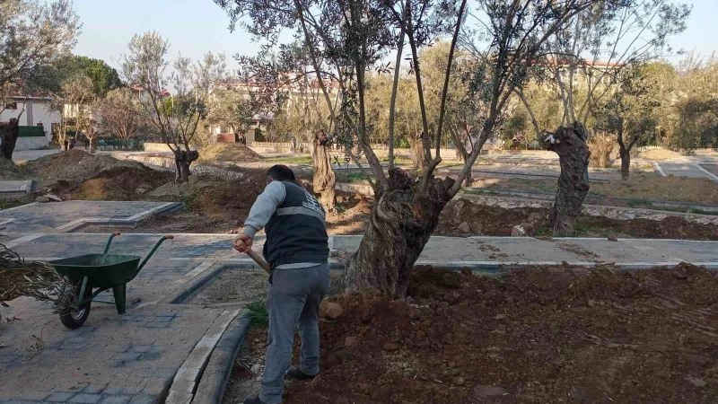 Yeni parklarda peyzaj düzenlemeleri devam ediyor
