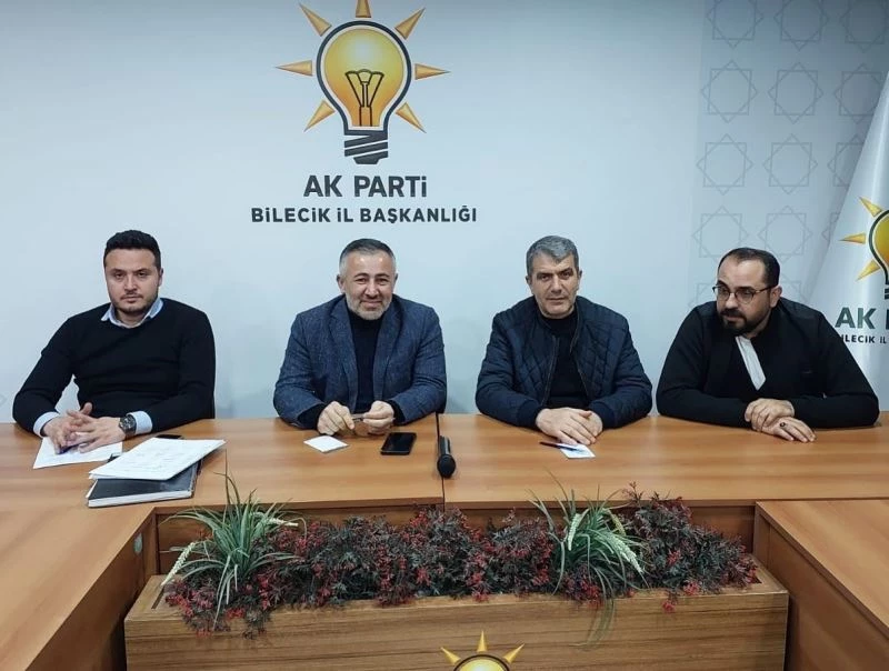 Bilecik’te ’Merkez İlçe Başkanlığının Olağan Toplantısı’ yapıldı

