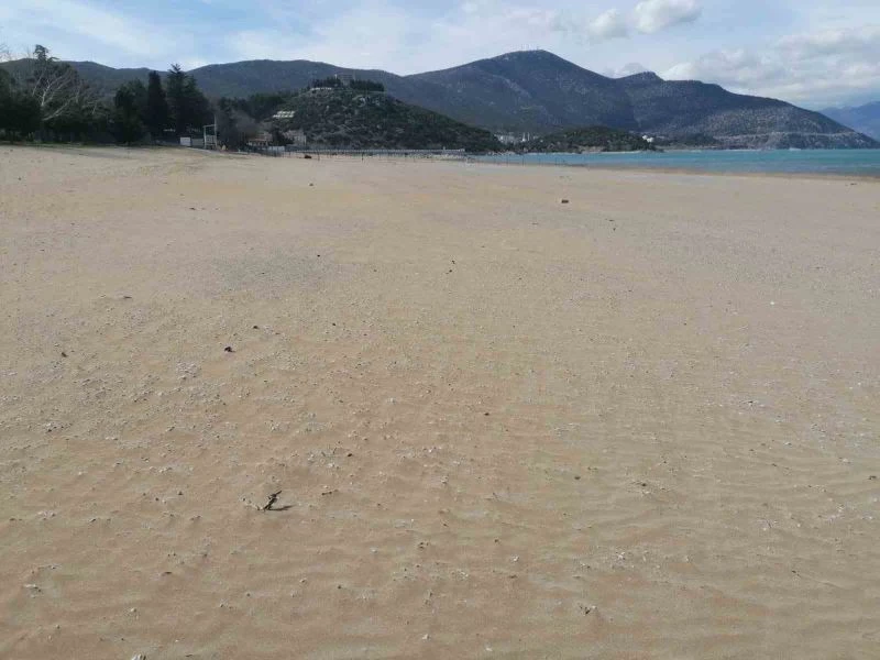 Eğirdir Gölü geçen yıla göre 54 santimetre daha düşük seviyede seyrediyor
