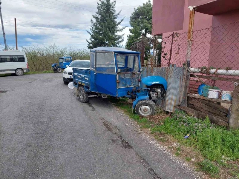 Alaplı’da patpat kazası: 1 yaralı
