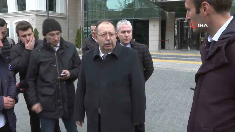 YSK Başkanı Ahmet Yener: 