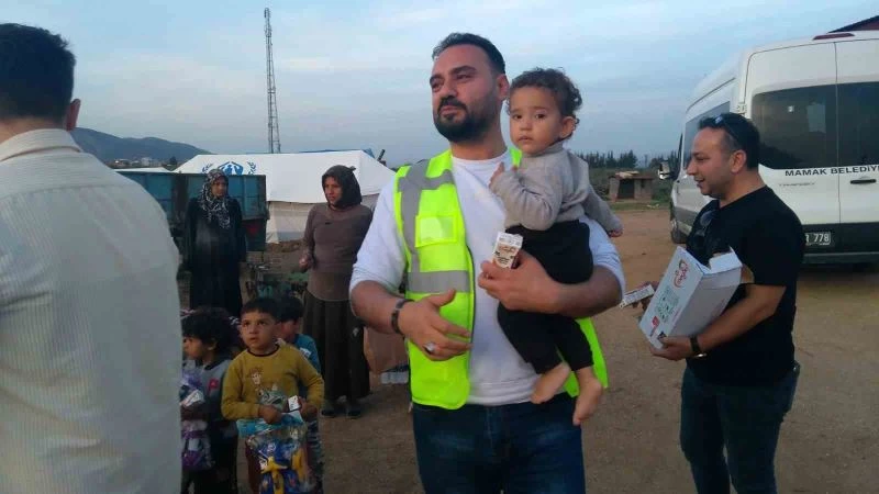 Çorum Sanayici İşadamları Derneği’nden deprem bölgesindeki çocuklara anlamlı etkinlik
