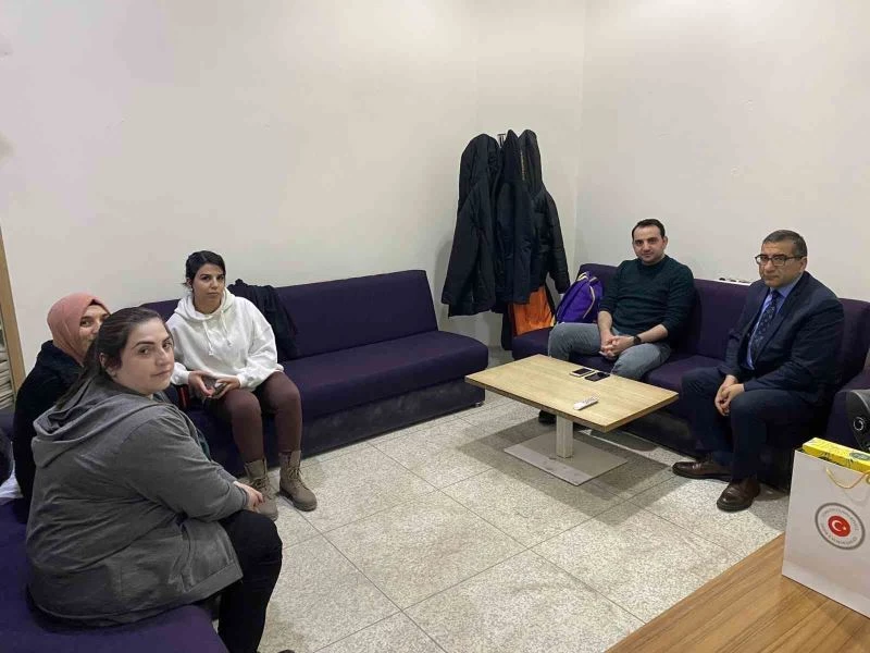 Kaymakam Karakaş, sağlık alışanlarıyla bir araya geldi
