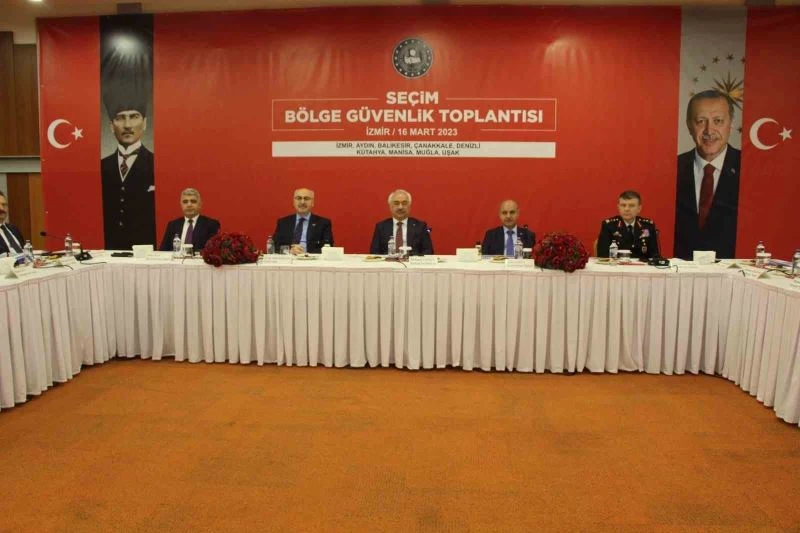 9 ilde seçim döneminde alınacak tedbirler konuşuldu
