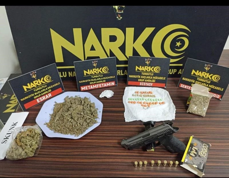 Manisa’da uyuşturucudan 2 tutuklama
