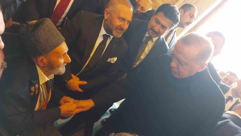 Kore gazisinin Cumhurbaşkanı Erdoğan ile görüşme dileği gerçek oldu
