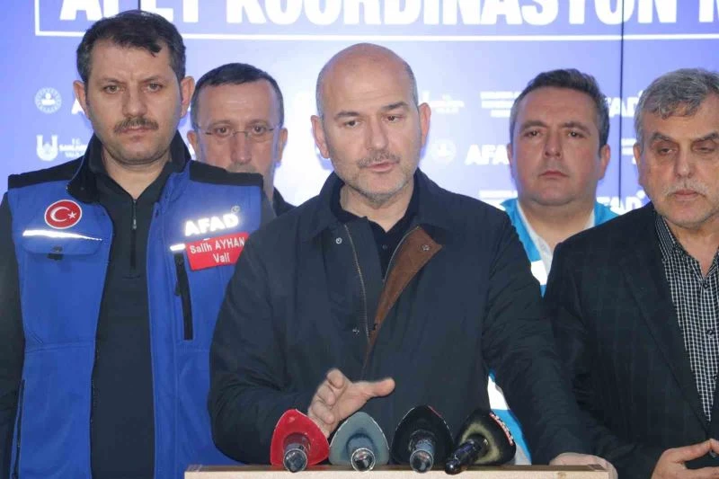 Bakan Soylu, sel felaketinde ölü sayısının 18’e yükseldiğini açıkladı
