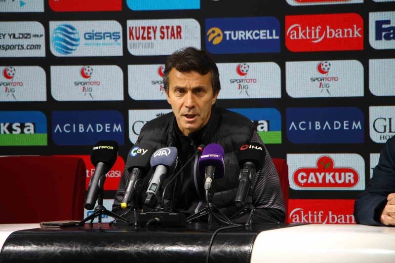 Bülent Korkmaz: “Güzel bir galibiyet aldık”
