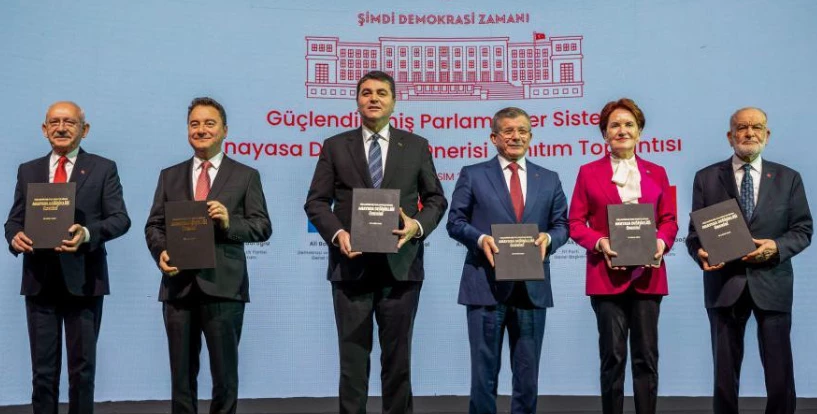 ‘Altılı Masa’ Cumhurbaşkanı adayını belirlemek için toplandı