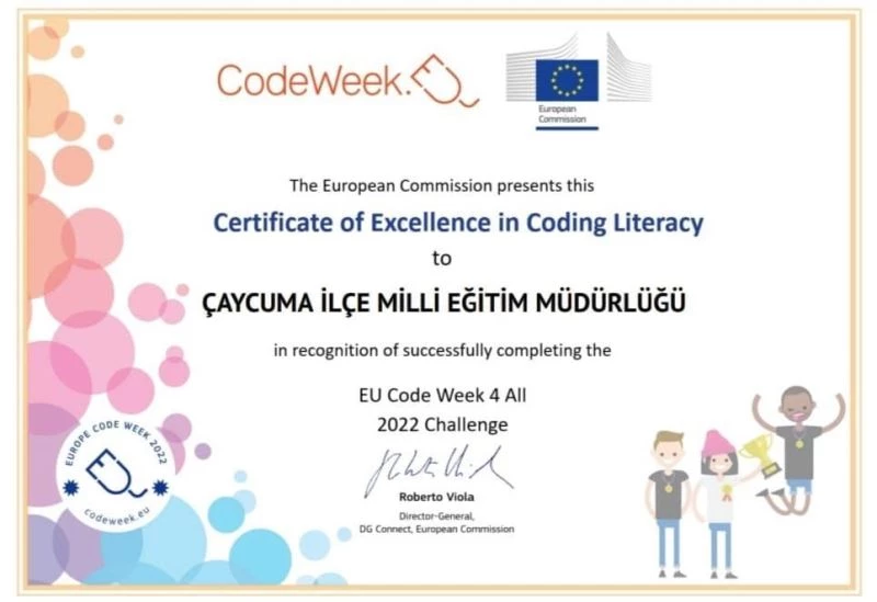 Çaycuma’ya ’Mükemmellik Sertifikası’ verildi
