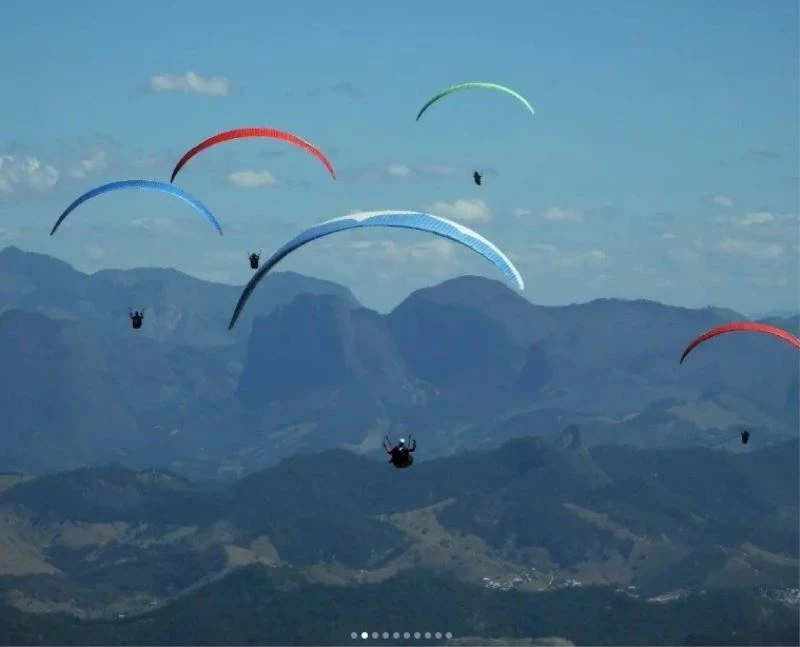 Çameli Yamaç Paraşütü takımı, Brezilya’da 3.’cü oldu

