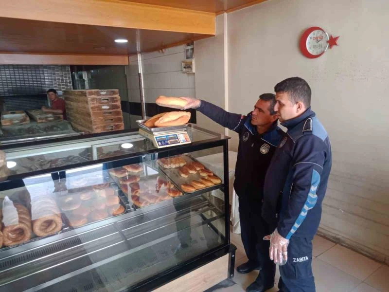 Salihli’de zabıtadan fırınlara Ramazan denetimi
