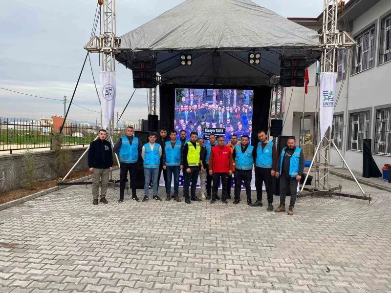 Ünye’den deprem bölgesine gönül sofrası
