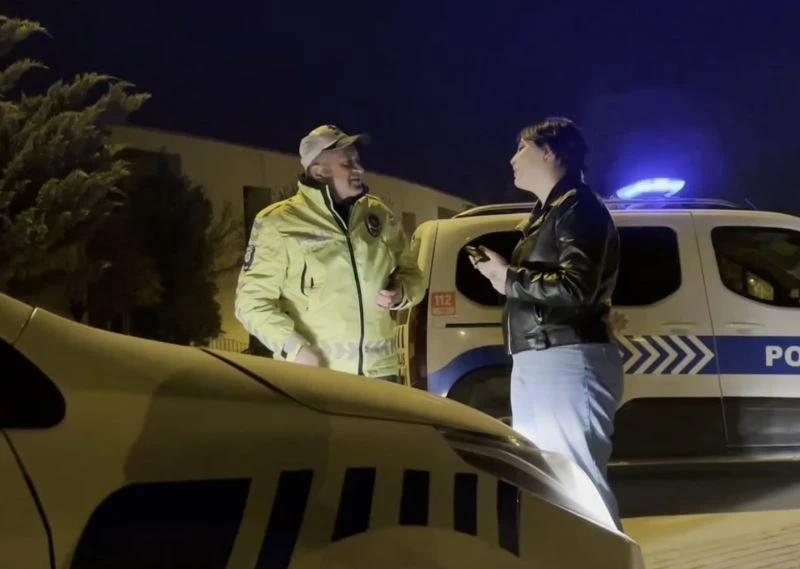 Alkollü sürücünün arkadaşı, polis ekiplerini Arka Sokaklar dizisi oyuncularına benzetti
