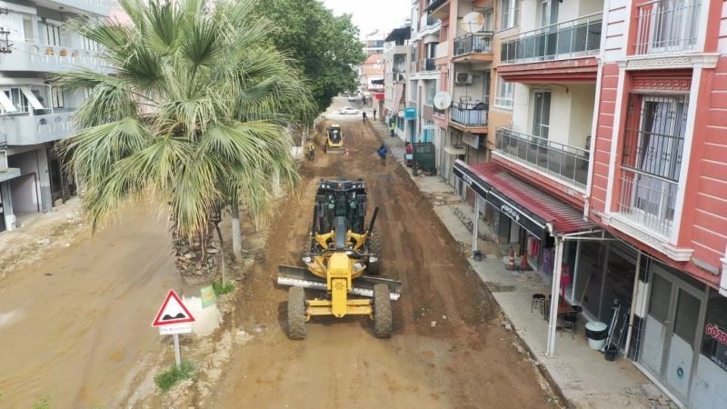 Aydın Büyükşehir, Germencik’in yollarını yeniliyor
